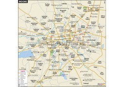 Indore City Map