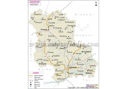 Jodhpur District Map