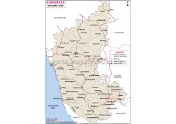 Karnataka Railway Map