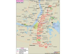 Kolkata Metro Map