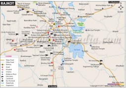 Rajkot City Map