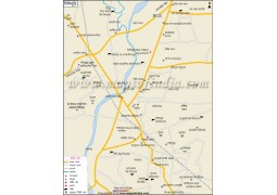Siliguri City Map in Bengali Language