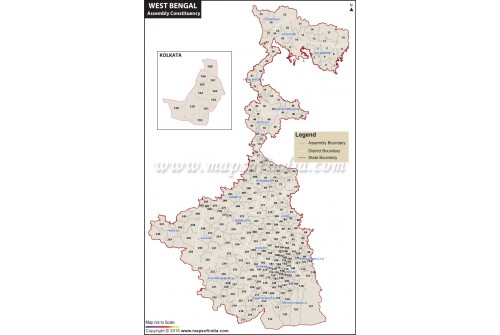 West Bengal Assembly Map