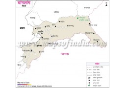 Changlang District Map Hindi