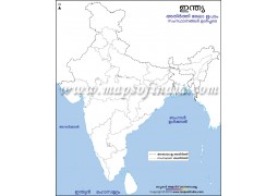 India Outline Malayalam