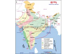 India Climate Region Map Malayalam