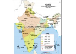 India Per Capita Income 2009 – 2010 Map Malayalam