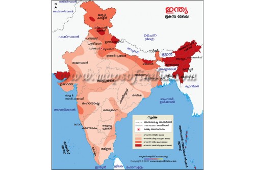 India Seismic Zone Map Malayalam