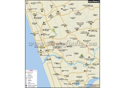 Kozhikode City Map Malayalam