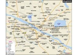 Madurai City Map Malayalam